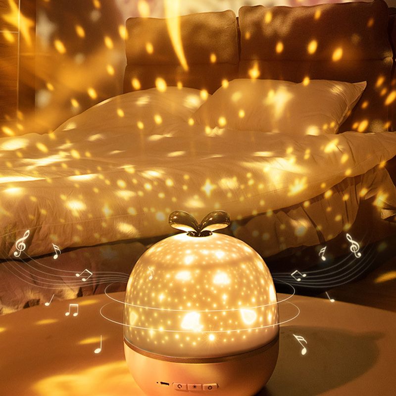 Star Projector Light Rechargeable Rotatable Cute Bow Bedroom Night Light for Children Kids Rechargeable — image 4