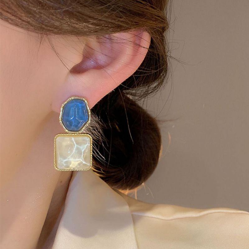 Bohemian Stud Earrings Women Wedding Jewelry Boho Statement Earrings-Drop Dangle Earrings Fashion For Women Ladies Jewelry Gift — image 4