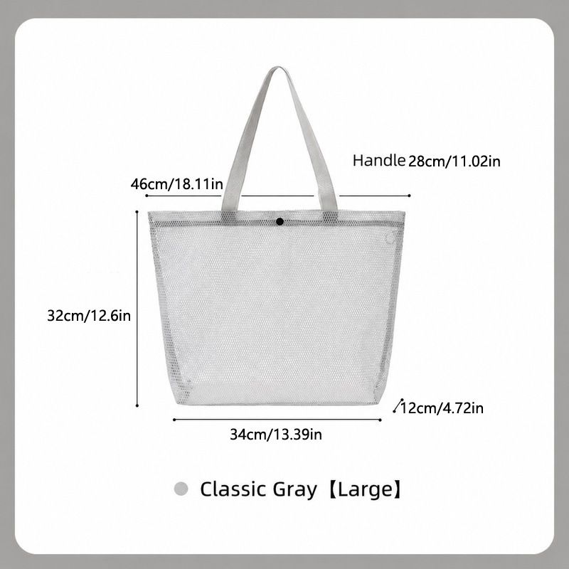 Jinmiao Mesh Storage Bag Large Capacity