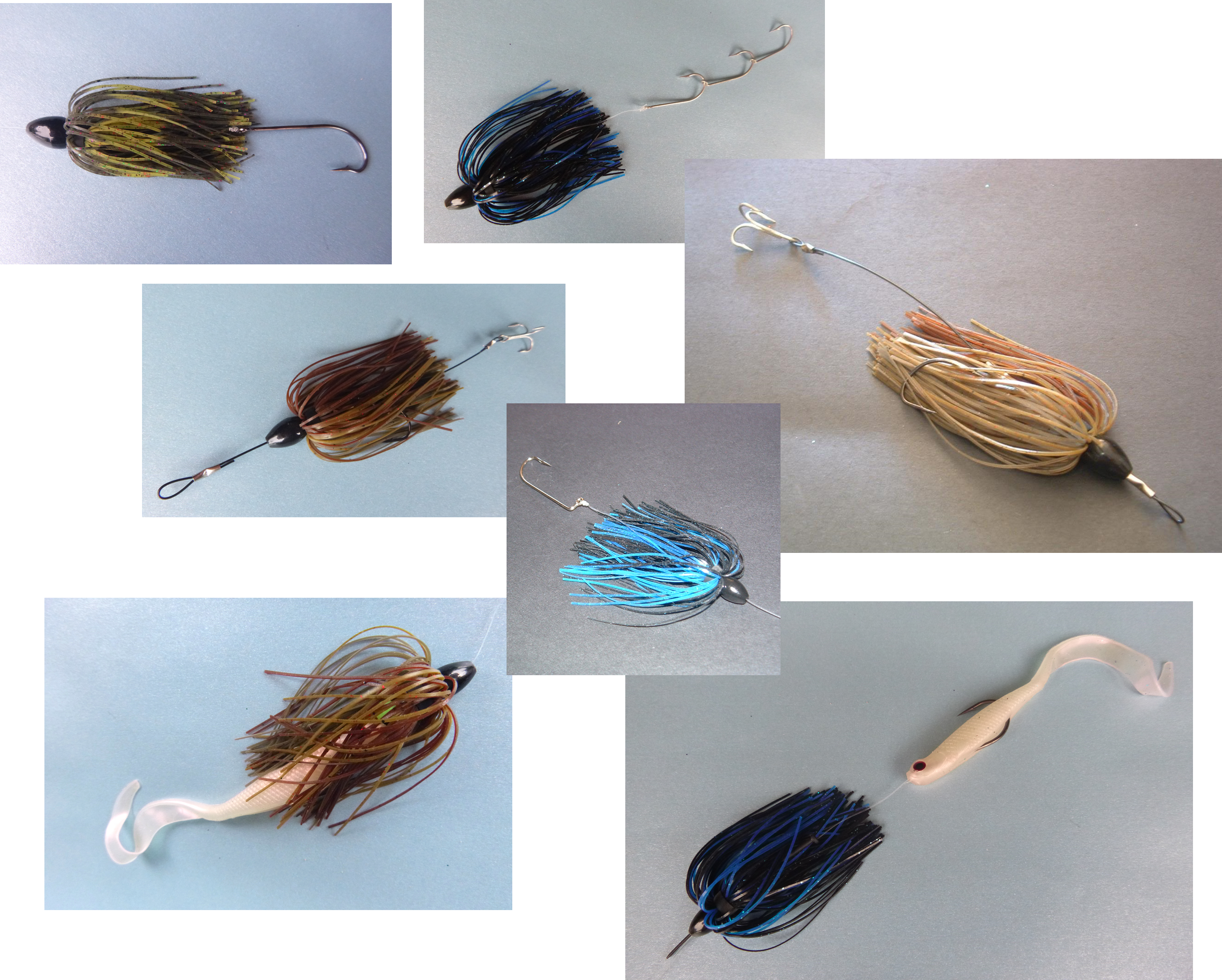 Vike 3/4 oz Skirted Microjig in Candy Craw — image 4