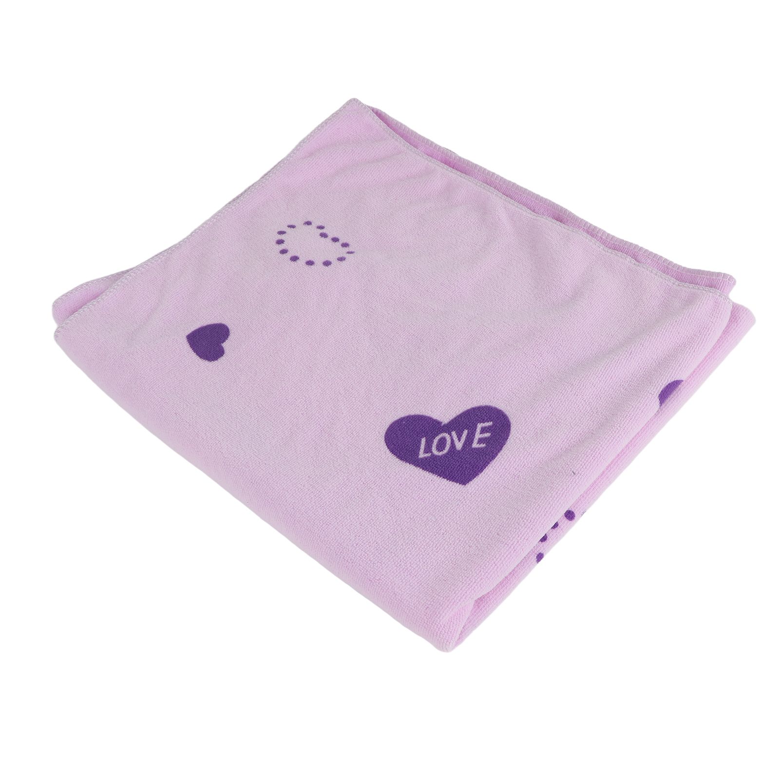 Women Bath Towel Superfine Fiber Wearable Breathable Female Towel Wrap with Straps Edge Cover Bathroom Accessories Light Purple 80x135cm/31.50x53.15in — image 2