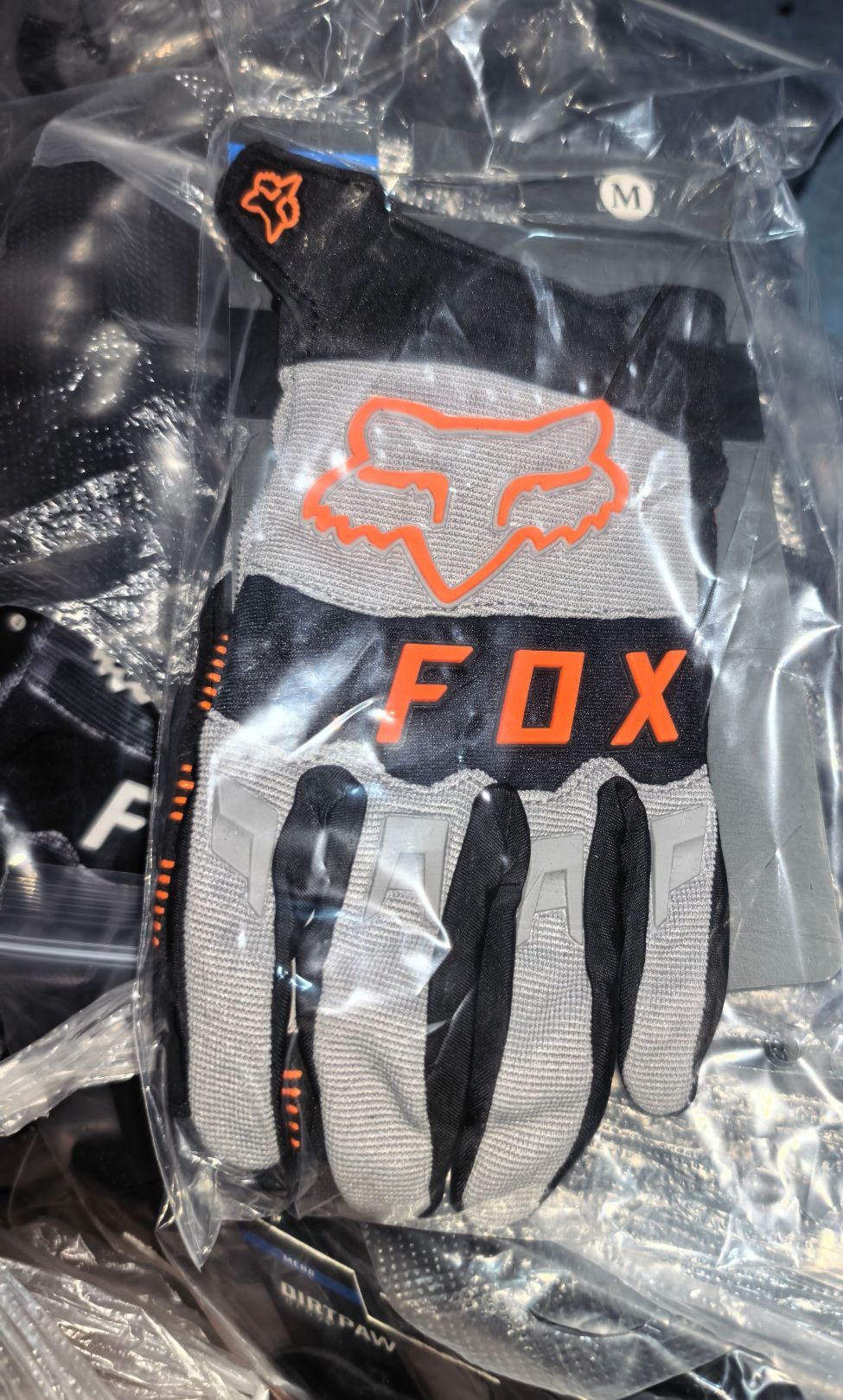 Motorcycle Gloves Nylon MTB Full Finger L