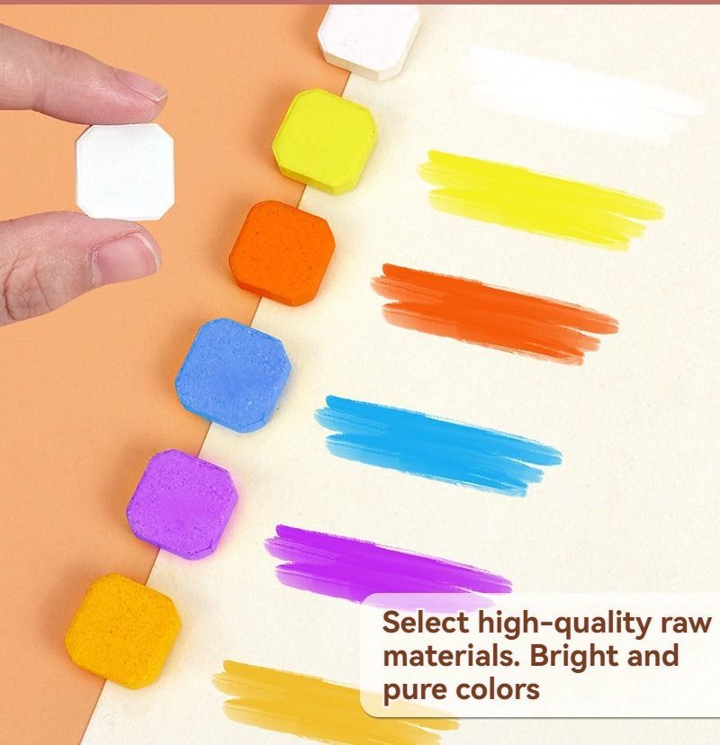 solid watercolor paint set — image 6