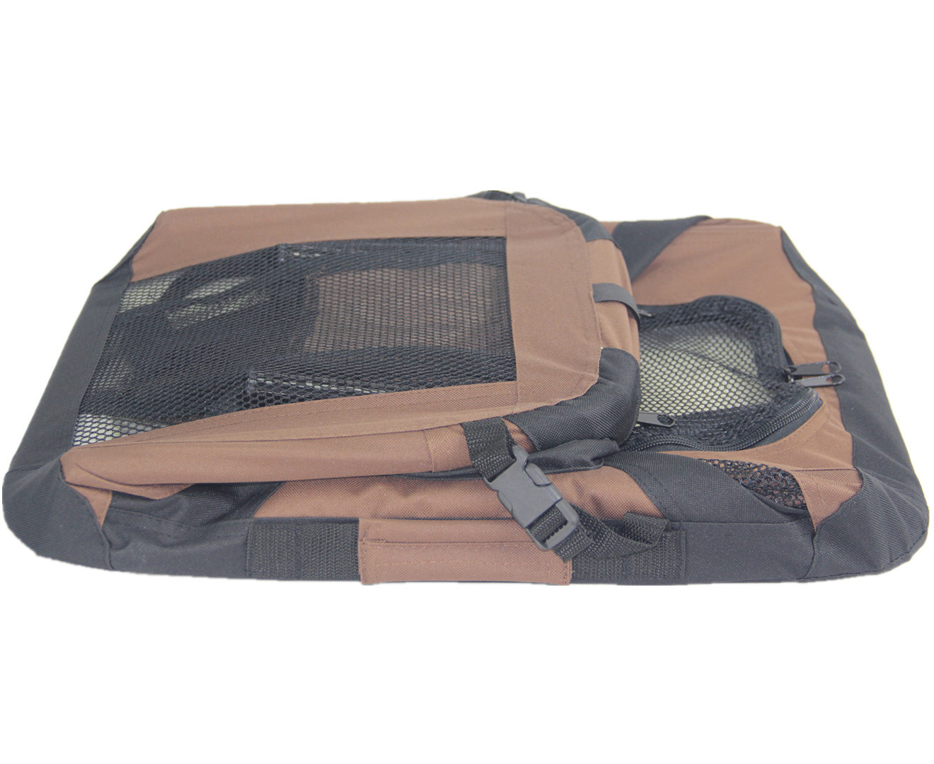 YES4PETS XL Portable Foldable Pet Dog Puppy Cat Soft Dog Cat Crate-Brown โ image 4