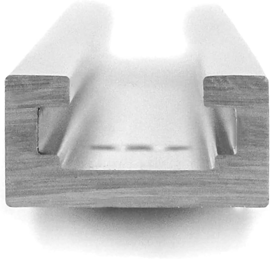 Aluminum T Track, 2 Pack 12 Inch Universal Double Cut Profile T Track, with Predrilled Mounting Holes and Screws, Woodworking and Fixtures, for Drill Press โ image 2