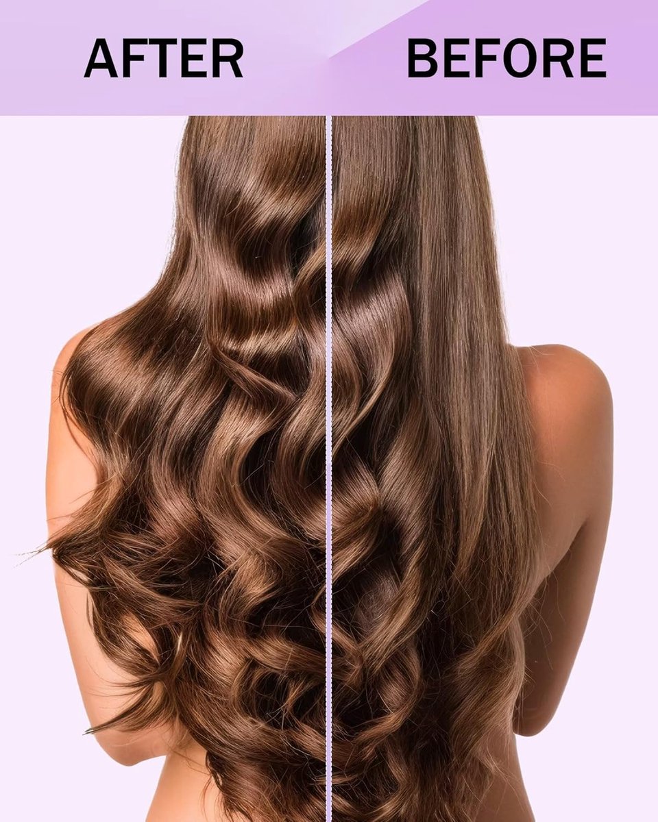 Heat-free hair curlers -Curling rollers- curling set- Blow-dry effect without heat overnight -Soft cap and sleepy bow design -Comfortable curls while you sleep — image 3