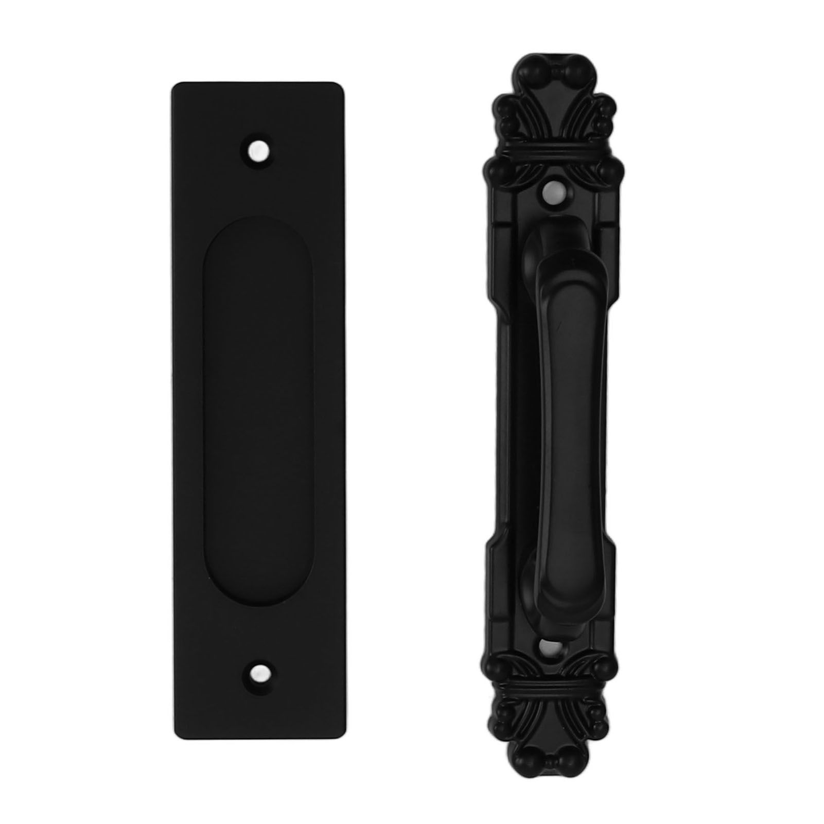 Sliding Barn Door Handles and Pulls Double Sided Hardware Set Easy To Install Aluminum Alloy Barn Door Hardware for Barns โ image 3