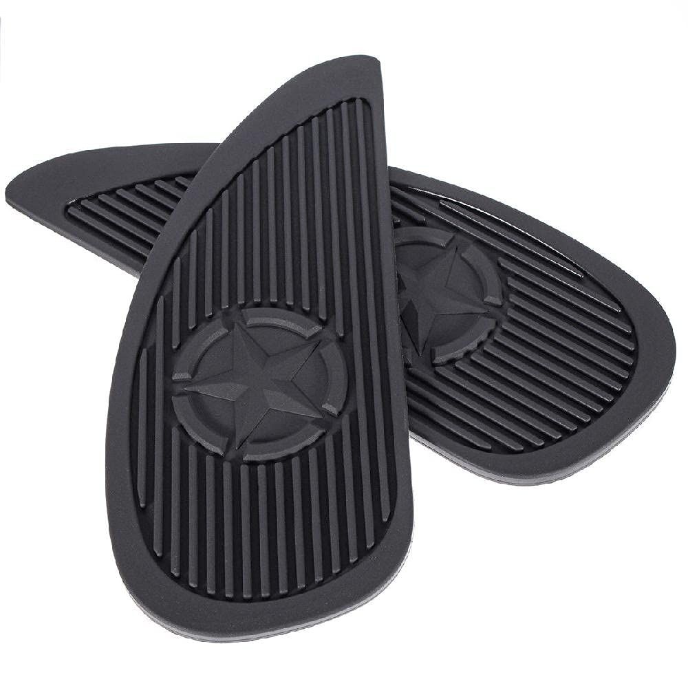 Side gas knee pads anti slip stickers for motorcycle modification, fuel tank decoration stickers, fuel tank stickers โ image 5