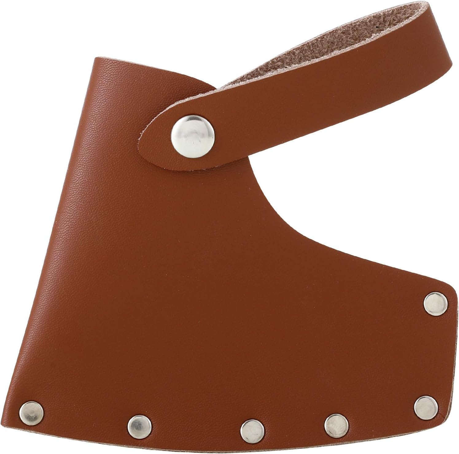 Leather Axe Sheath, Adjustable Hatchet Head Sheath, Durable Hatchet Blade Protector Case Cover Great Camping Accessories for Lumberjack Outdoors Work