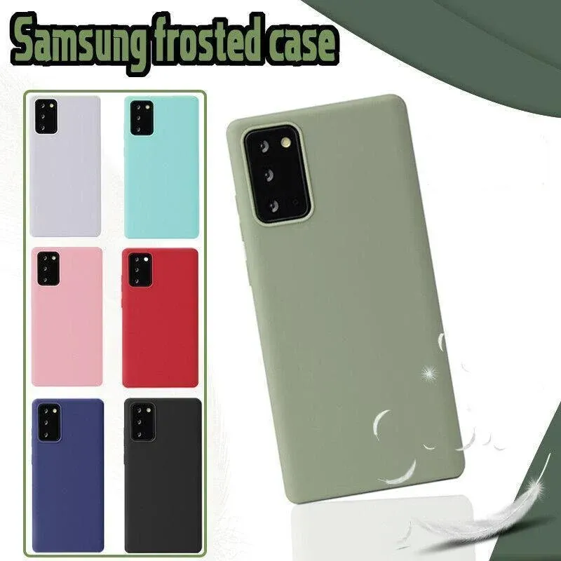 Sky Blue Shockproof Cover Slim Case for Samsung S21 S10 S20 Plus Ultra FE Note20 - Samsung Note 20 Ultra โ image 2