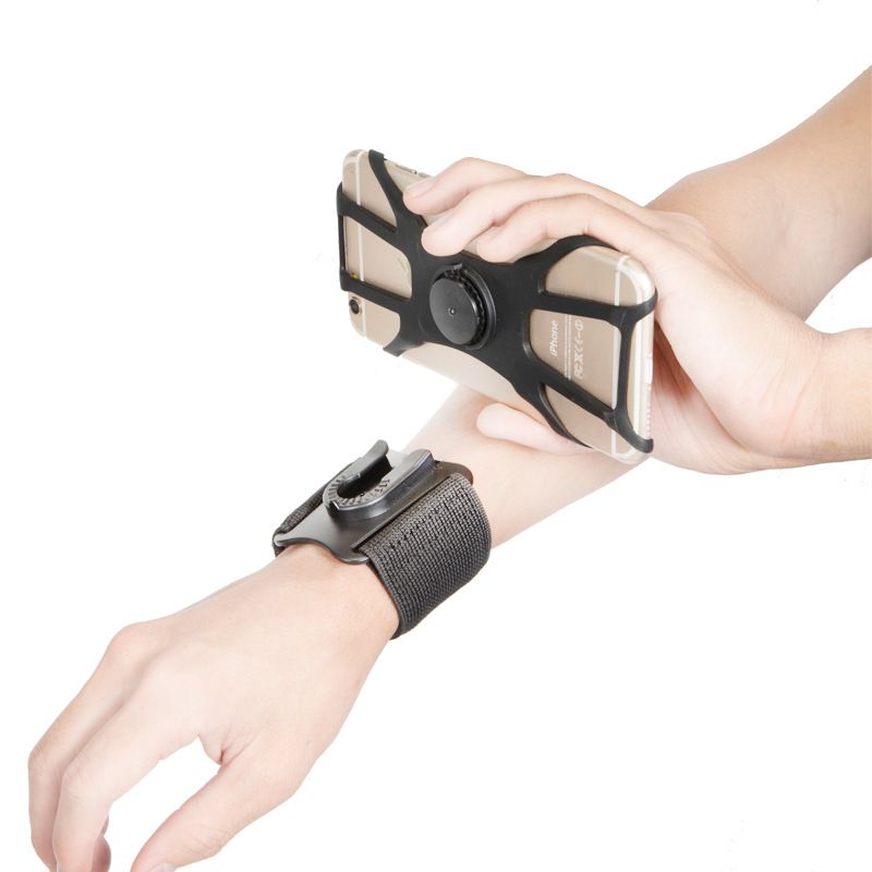 Universal Outdoor Sports Phone Holder Armband Wrist Case Rotary Gym Running Phone Bag Arm Band Case โ image 4