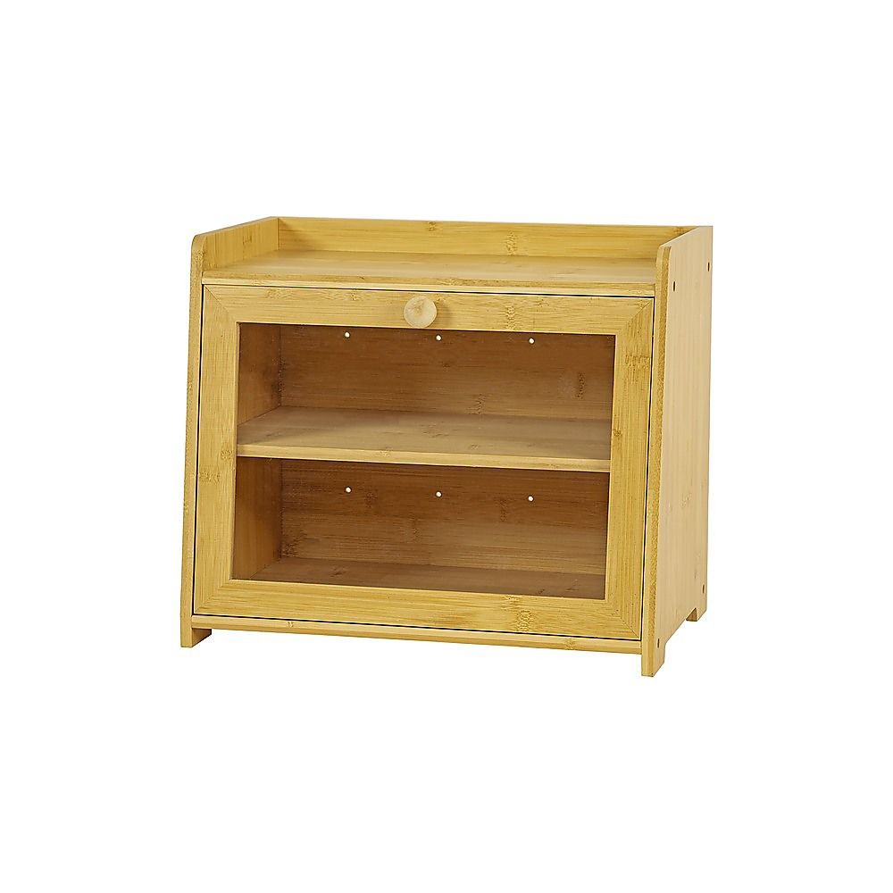 Enclosed Bread Box – Large Kitchen Countertop Bread Storage Container for Freshness & Organisation — image 4