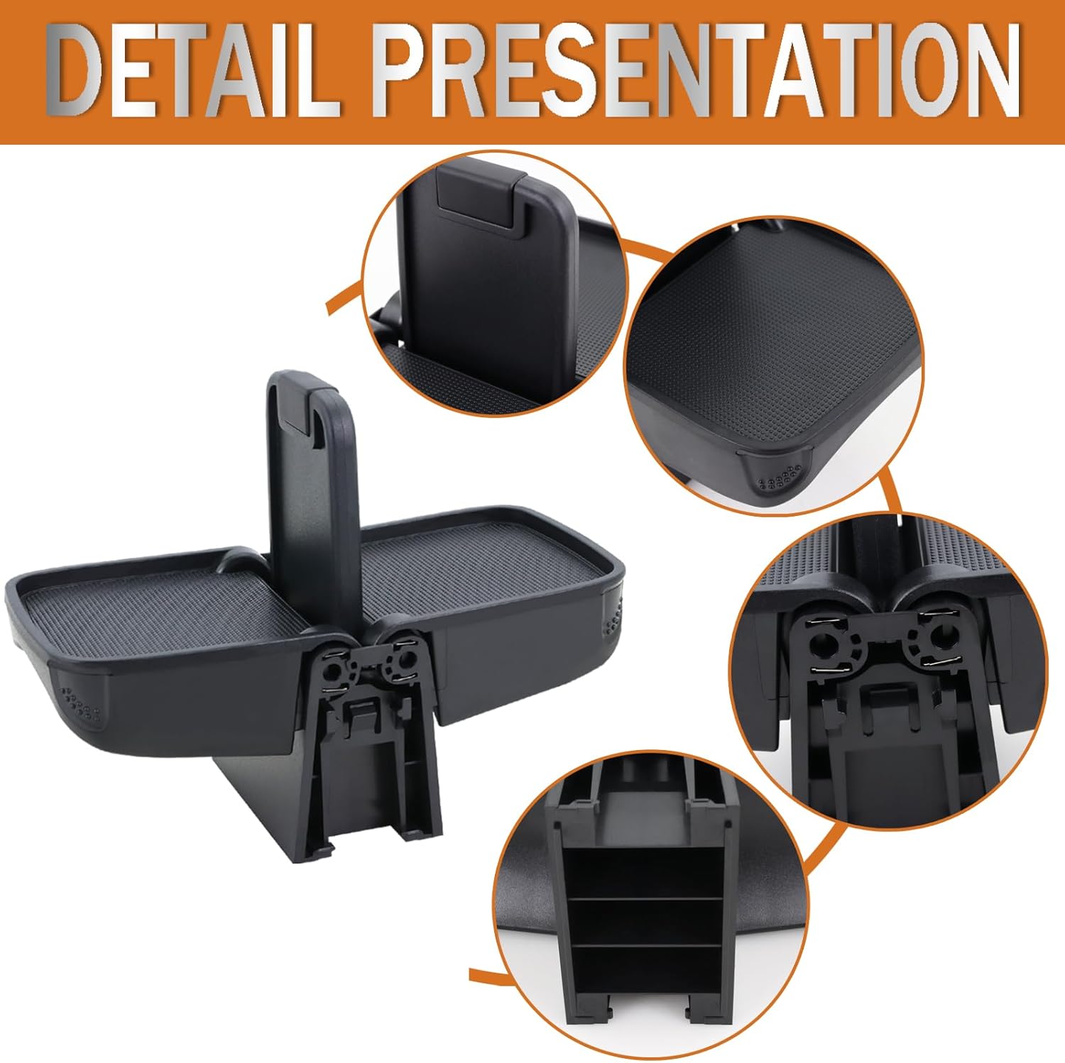 Cup Holder Insert Fits for 2016 2017 2018 Honda HRV HR-V, Replaces 77230-T7W-A02ZA — image 5