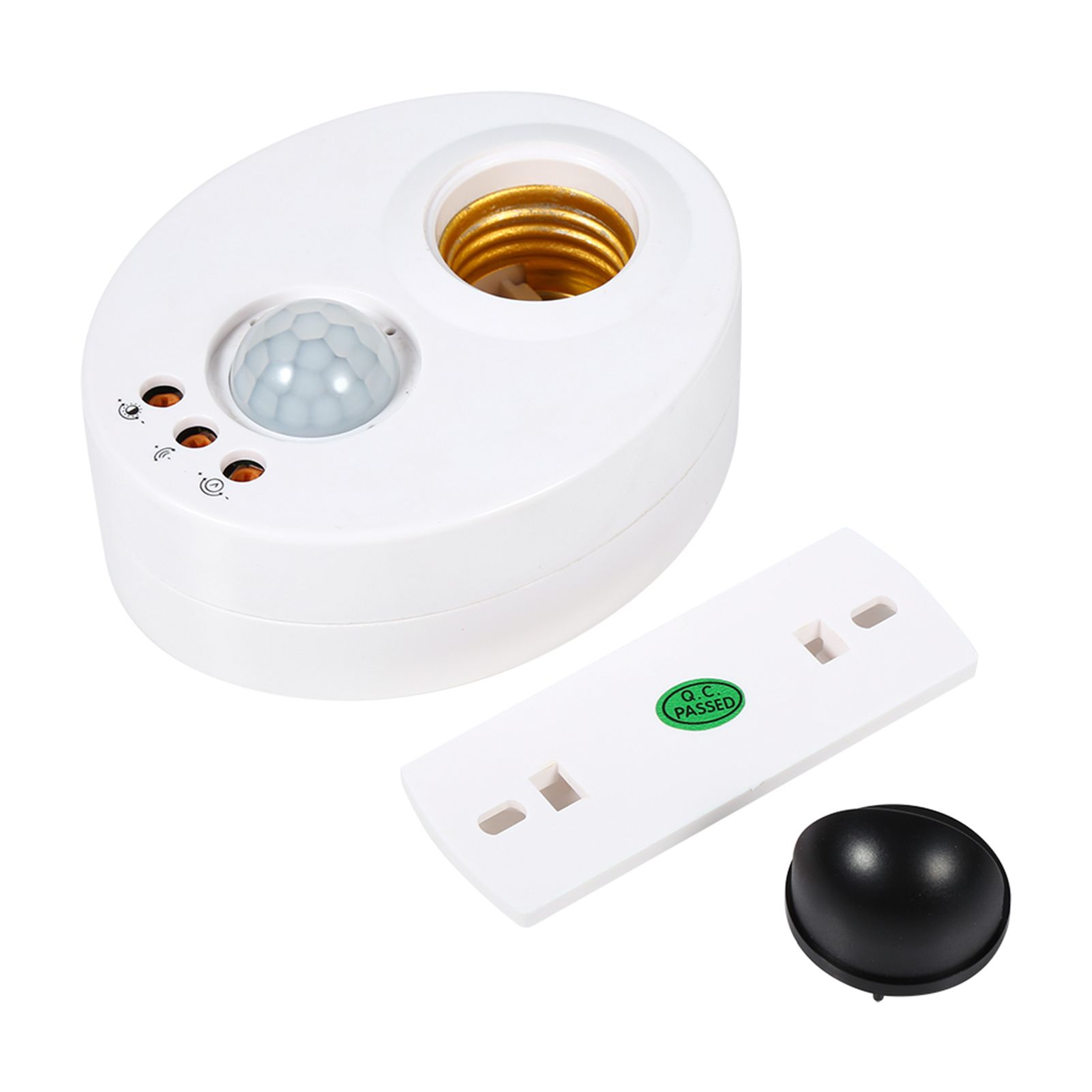 E27 110-250V Human Body Induction Automatic IR Infrared Sensor Light Socket Base Lamp Holder — image 5