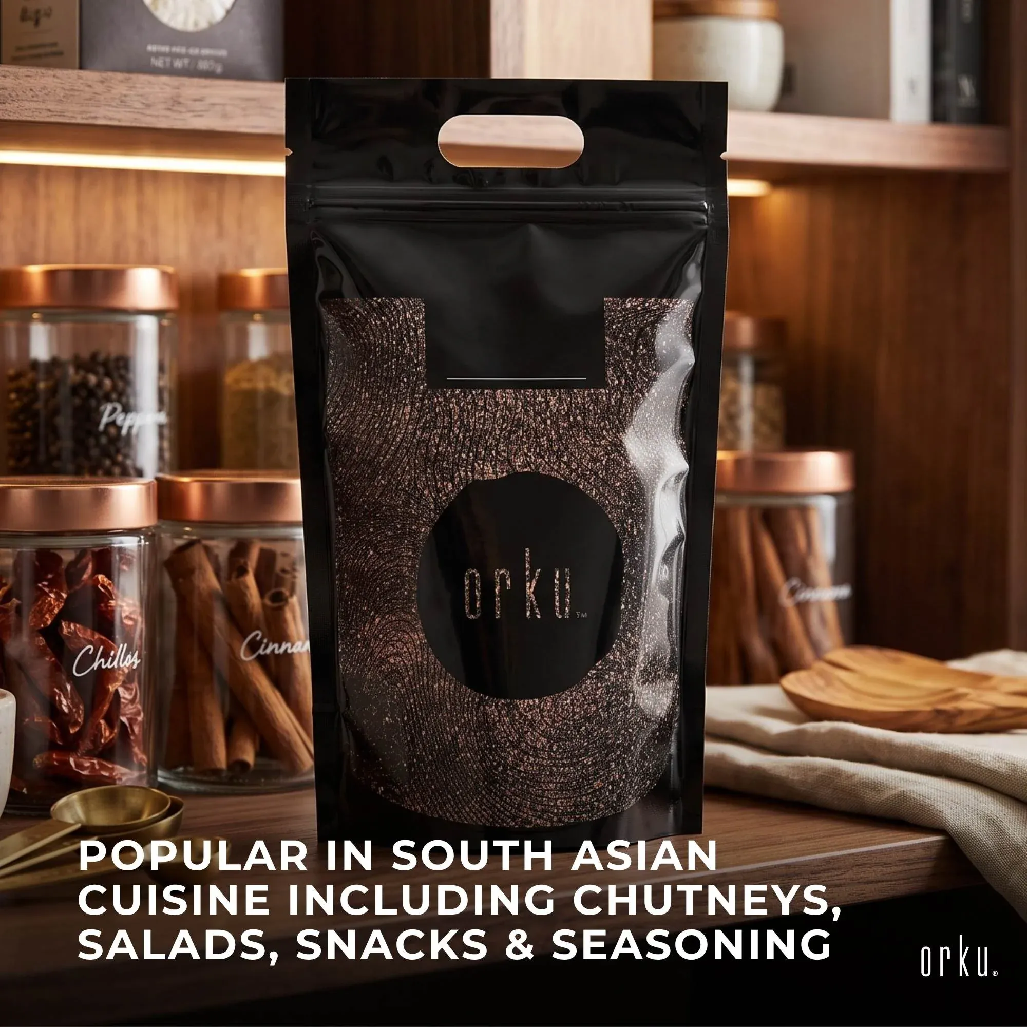 Orku 10Kg Himalayan Black Salt Cooking Kala Namak Vegan Seasoning โ image 5