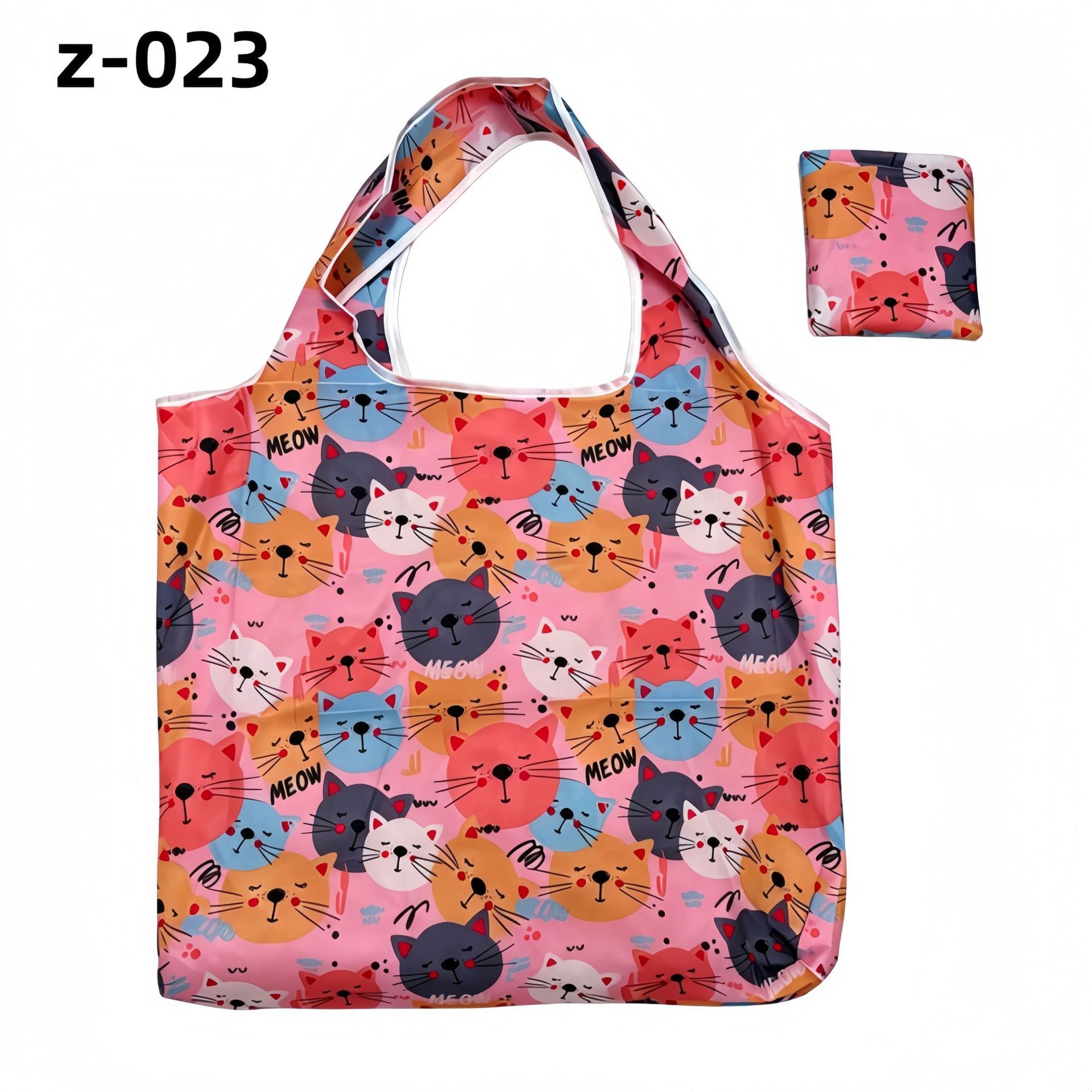 Large Polyester Foldable Shopping Bag 190T Z-023