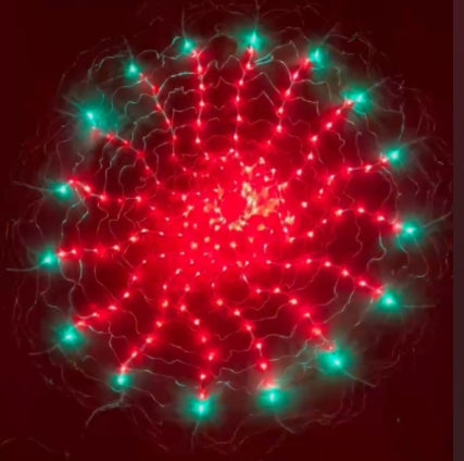Samland Led Round Circle Wave Effect Fairy Light for Christmas Decoration-256CL โ image 2