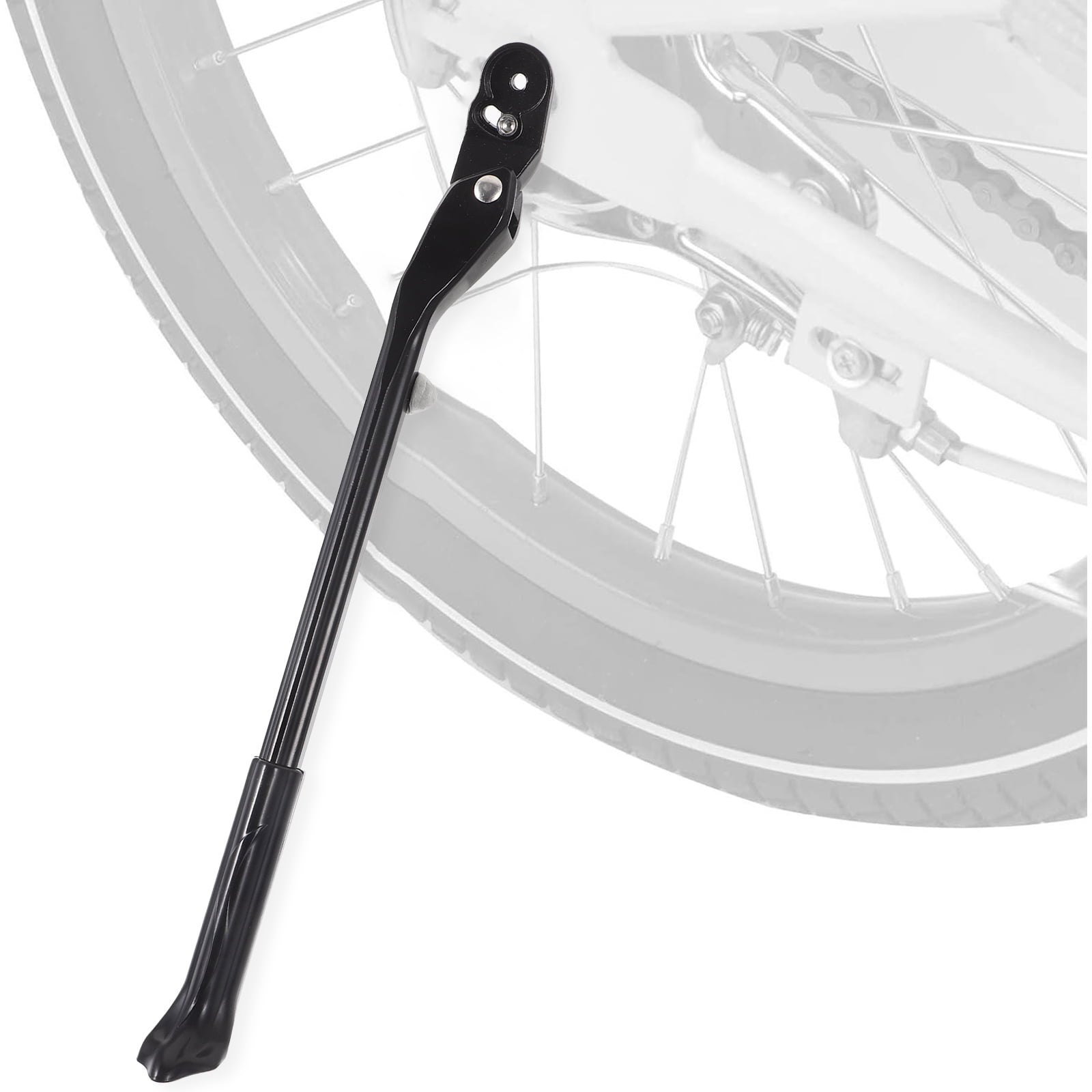 Adjustable Rear Kickstand for Mountain Bikes Rack Support Black — image 3
