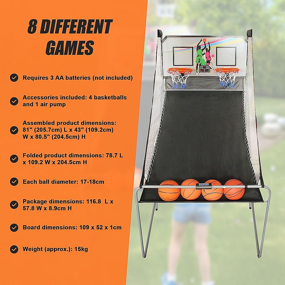 Arcade Basketball Game 2-Player Electronic Sports — image 5