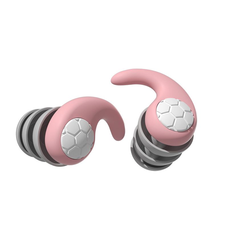 5pc Sleeping Noise Cancelling Soft Reusable Waterproof Ear Plugs Silicone Noise Reduction Earplug โ image 4