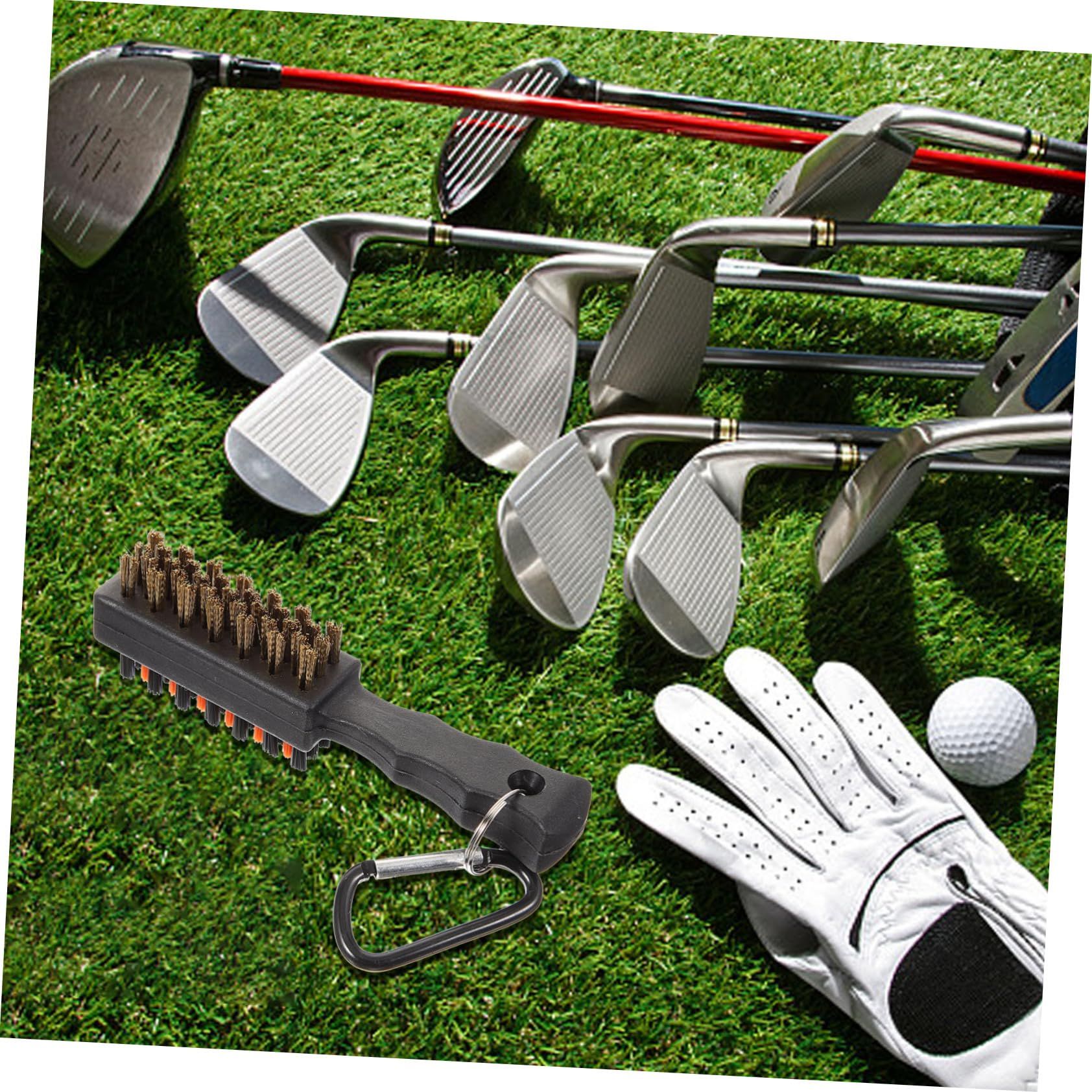 Golf Clubs Club Brush Cleaning Tool Accessories Plastic Equipment Golf Club Cleaning Brush Climbing Hook Accessories Golf โ image 3
