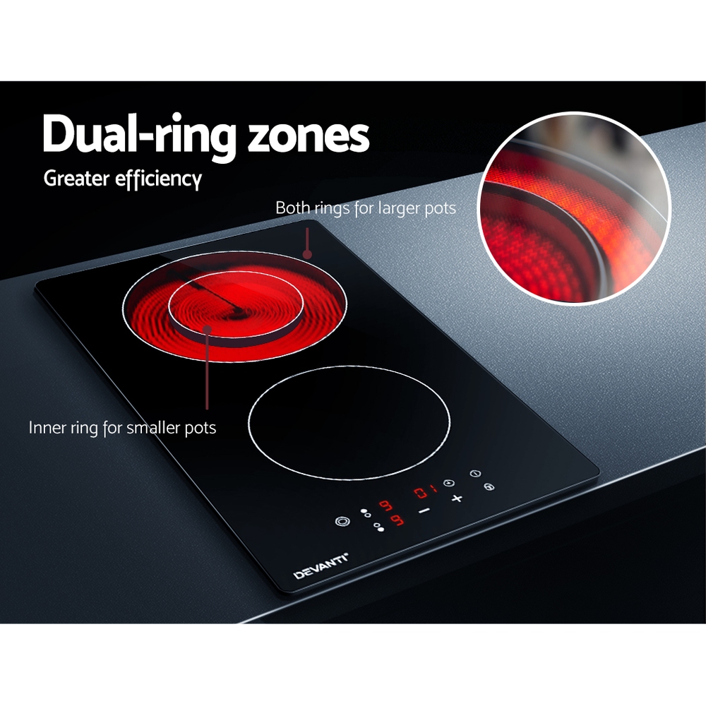 Devanti Electric Ceramic Cooktop 30cm โ image 5