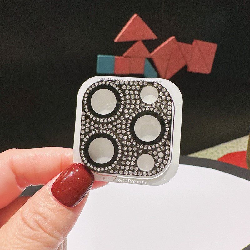 Yixi Lens Protector iPhone 17Pro Diamond Alu [integrated all-inclusive diamond lens film] green iPhone 18PROMAX — image 4
