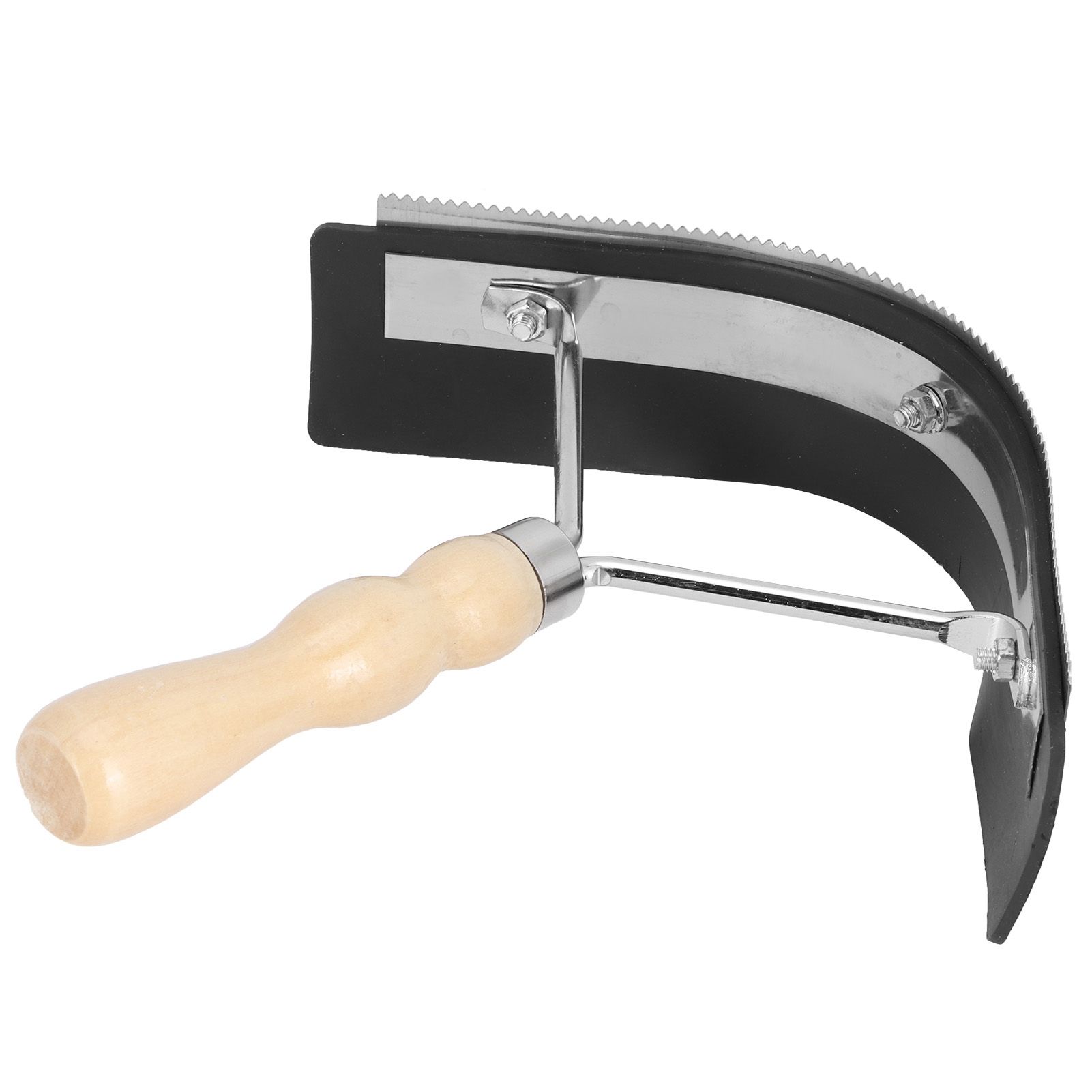 Horse Sweat Scraper with Wood Handle Non Slip Horse Cleaning Grooming Tool Farm Supplies β image 4