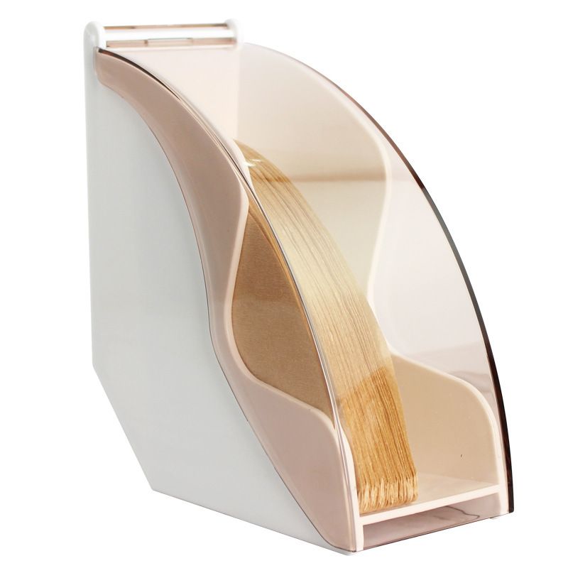 Coffee Filter Box with Dustproof Cover