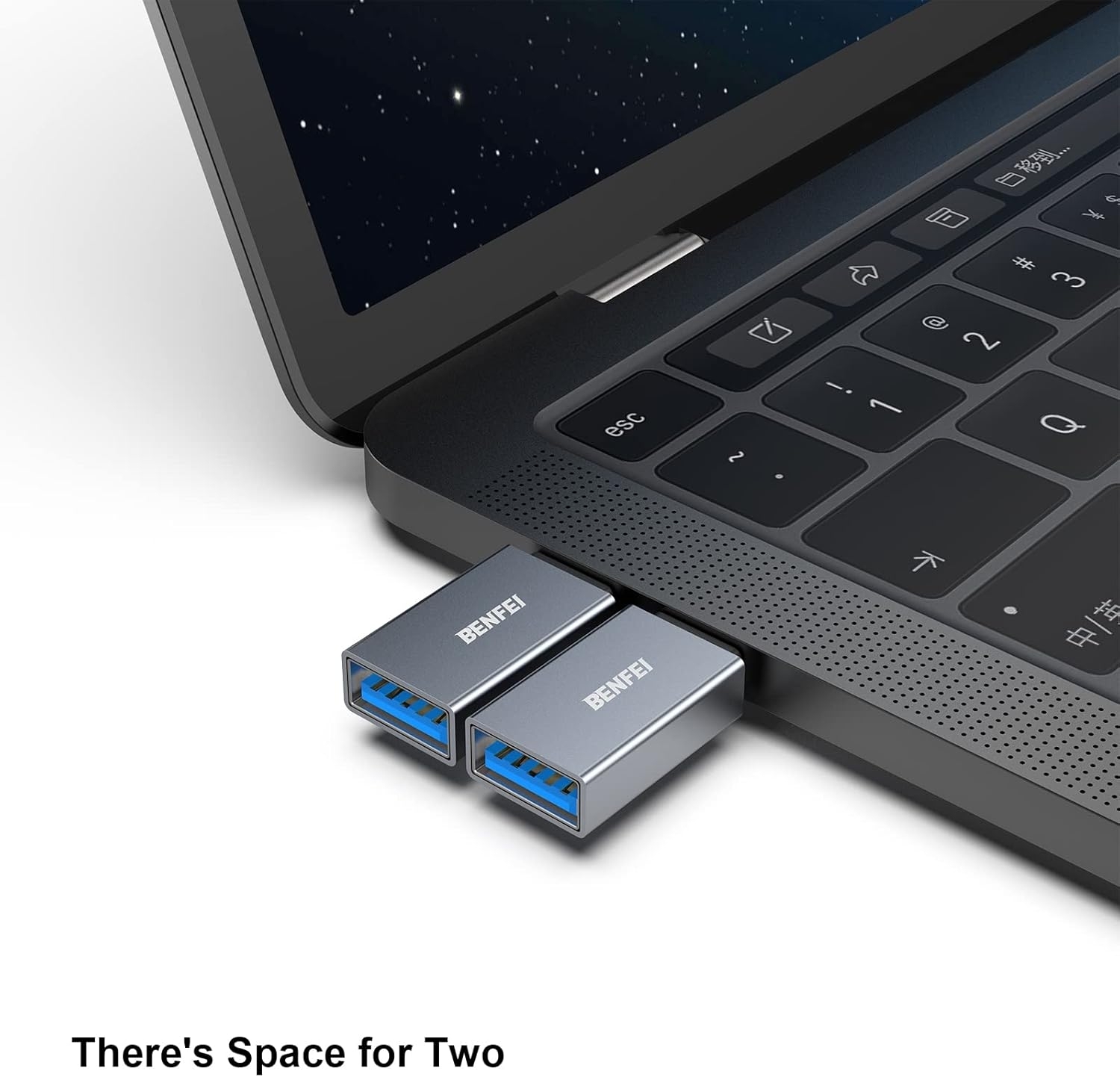 BENFEI USB C to USB 3.0 Adapter, USB C to A Male to Female Adapte โ image 3
