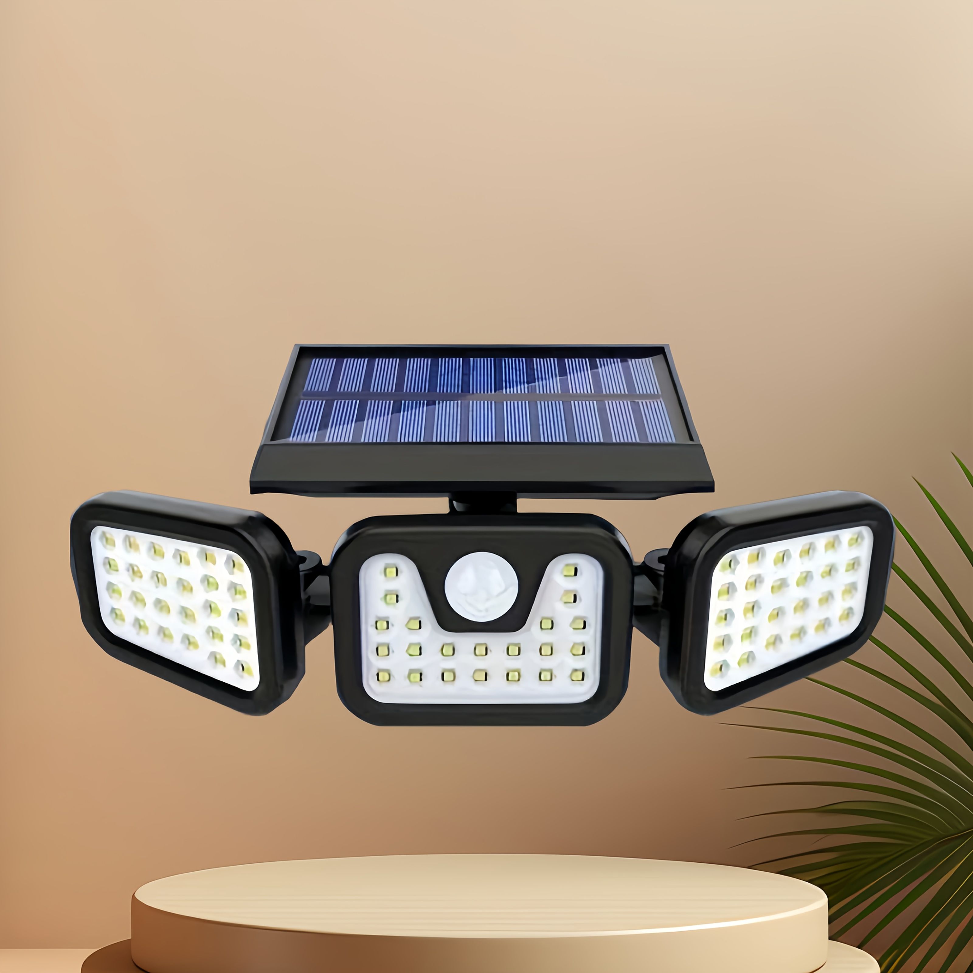 74 LED solar sensor lights with motion sensor, 3 brightness modes, outdoor wall lights, suitable for front door, courtyard, garage, terrace — image 4