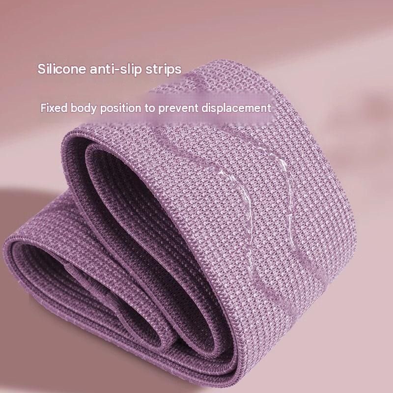 20LB and 40LB Booty Resistance Band Set Fabric Glute Bands for Women Hip Training Pilates Yoga Home Workout Lower Body Strength Exercise — image 5