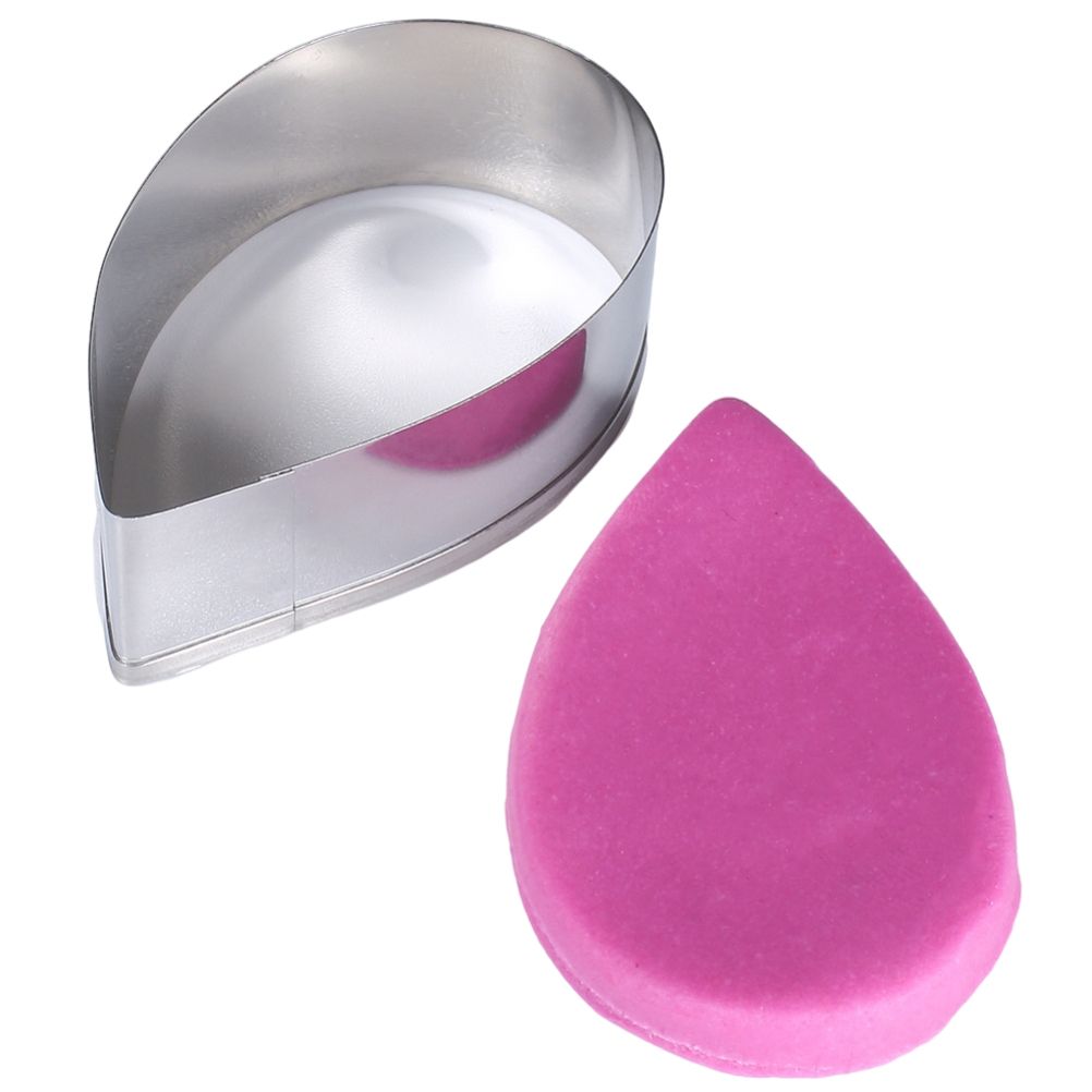 7Pcs/Set Rose Cutter Stainless Steel Water Drop Shape Fondant Flower Molds Petal Stencils Cutter Cake Decoration Tools โ image 6