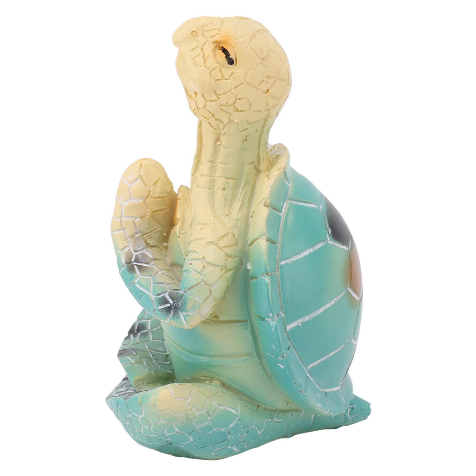 Sea Turtle Yoga Figurine Decoration Summer Meditating Decor Spring Garden Resin Handicraft — image 6