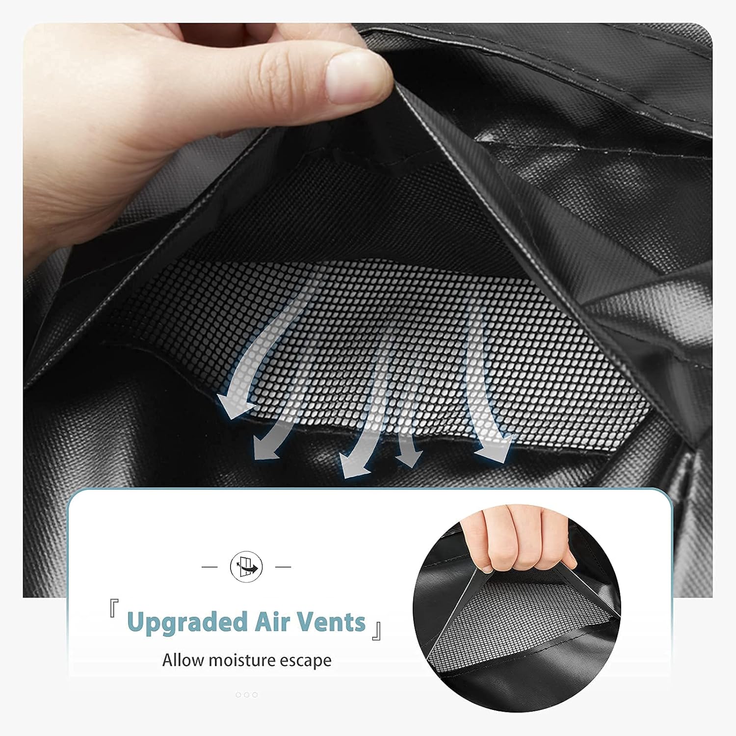 72 Inch Waterproof Cover for Outdoor Grills and Griddles - Compatible with Members Mark, Napoleon Prestige 500, Cuisinart Woodcreek 4-in-1 and More 5-6 Burner — image 4