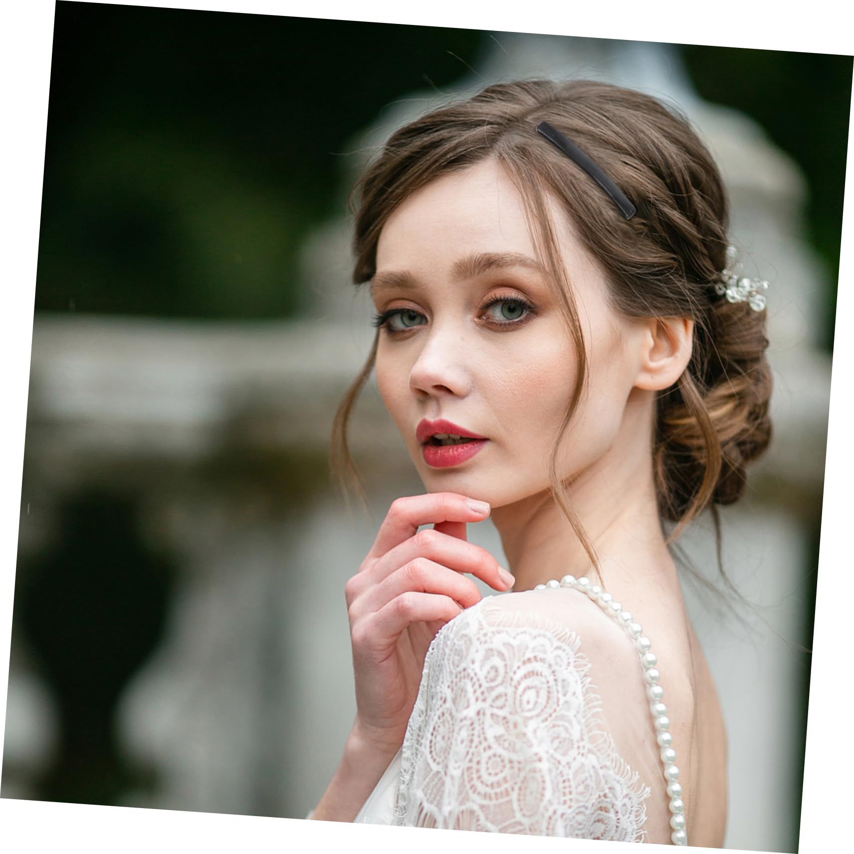 Hair Comb Side Hair Comb Frosted Fixed Bangs Hair Comb Hair Clips Headwear Bangs Clip Simple Traceless Hairpins Hair Accessories โ image 5