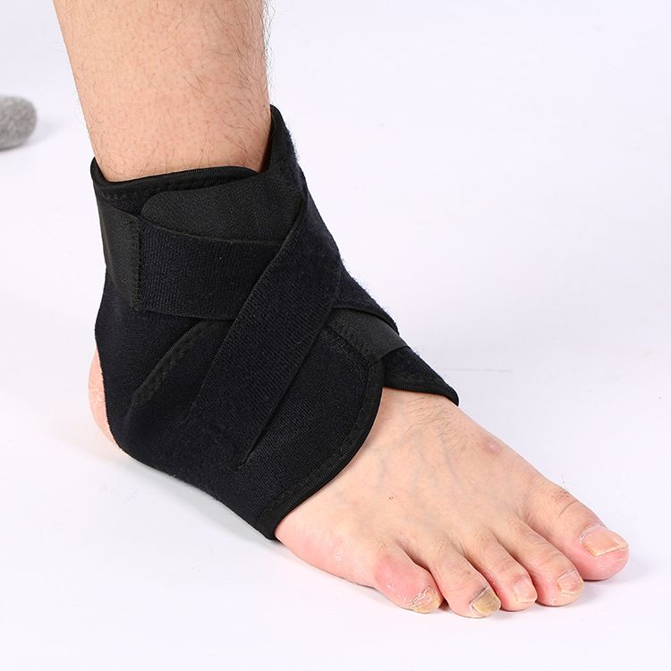 Ankle Brace,Adjustable Elastic Ankle Support,Breathable Neoprene Sleeve Wrap,Football Ankle Brace Guard Foot Protector for Sports โ image 2