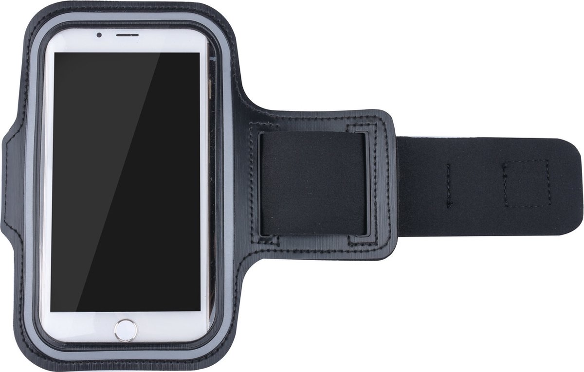 Sports armband XL suitable for screens up to 6.5 inches, among others, for iPhone 6/6s/7/8, Samsung S7/S8/S9, Huawei P10 - Black — image 2