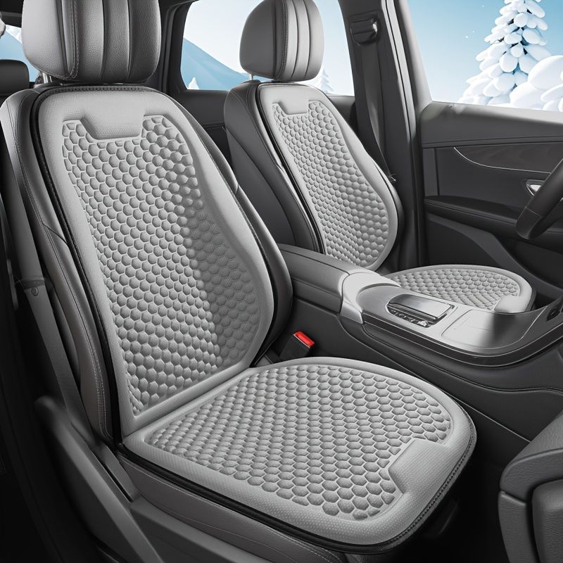 All-Season Car Seat Cushion Sedan Seat Cushion SUV Seat Cushion Car Seat - Gray - Size 01
