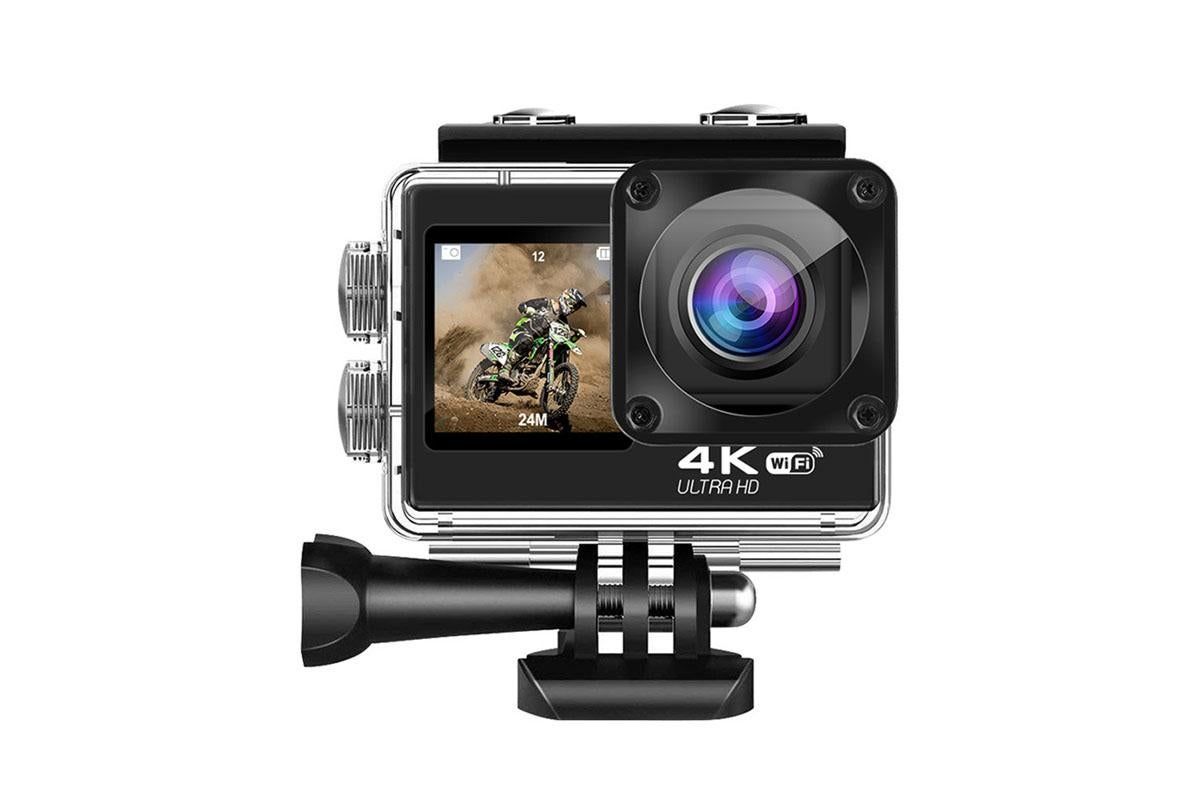 4K Action Camera Waterproof Underwater Camera with Remote Contro โ image 4