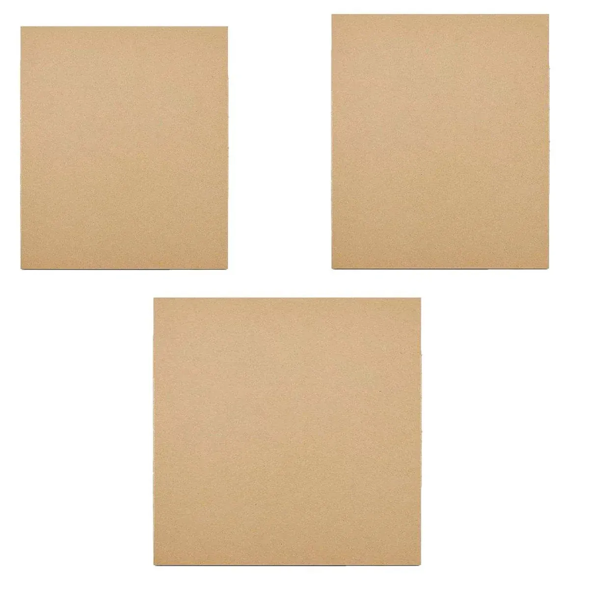 50pcs Corrugated Cardboard Sheets Express Carton Spacer Gasket Packing Material - 21 × 30cm — image 3