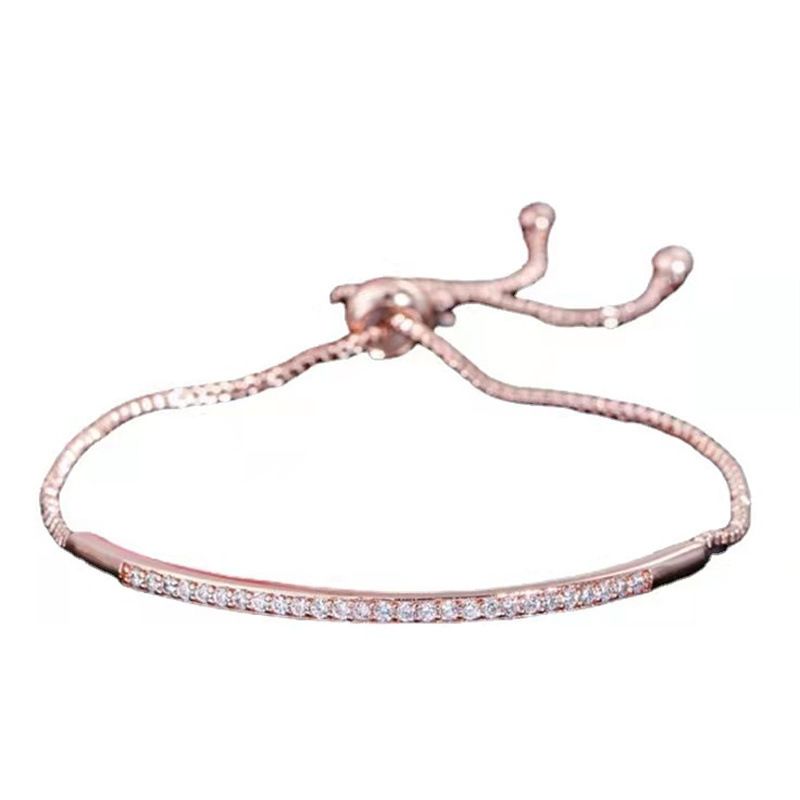 3 Pcs Womens Bracelet Simple Style Fashion Bracelet Exquisite Ladies All-Match Casual Bracelet