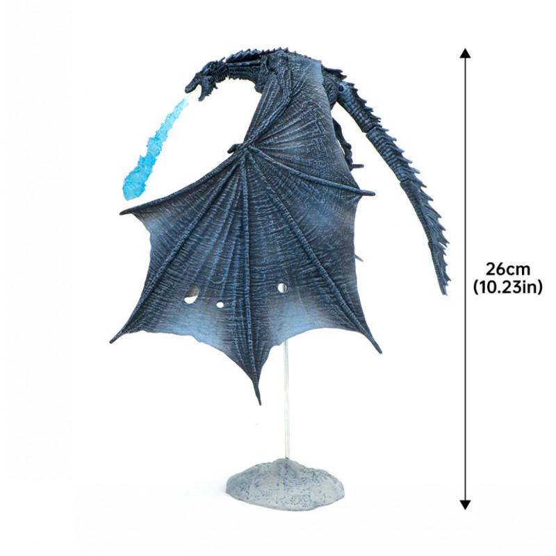 GAME OF THRONES Viserion Ice Dragon Action Figure Statue PVC Toys Boxed Gift โ image 4