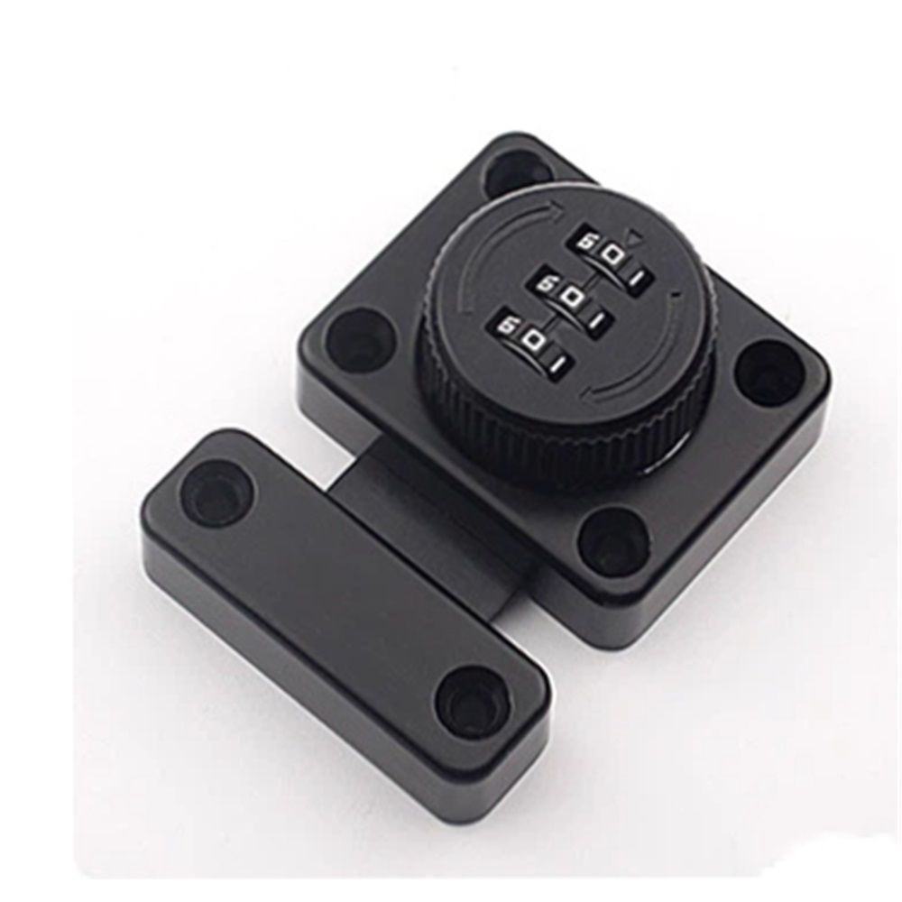 Combination Lock Bolt keyless Cabinet Door 3 Code Confidential File Cabinet Lock Applicable to Protecting Your valuables, Confidential documents or Personal