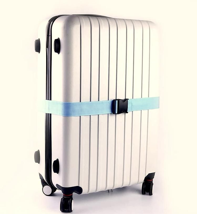 Luggage strap blue, for suitcase โ image 6