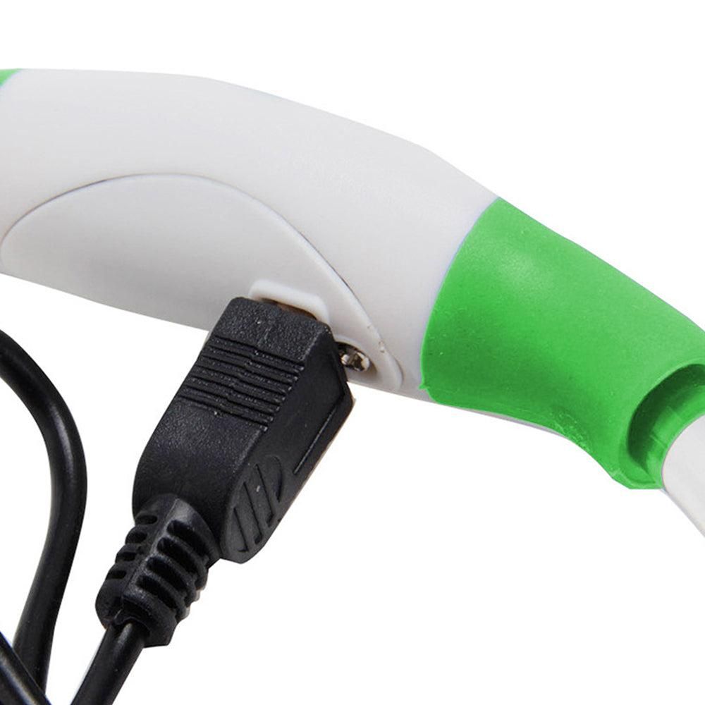 Light-Up Pet Dog Collars USB Rechargeable Pet Collar Adjustable Size Pet Collar Green - L — image 6