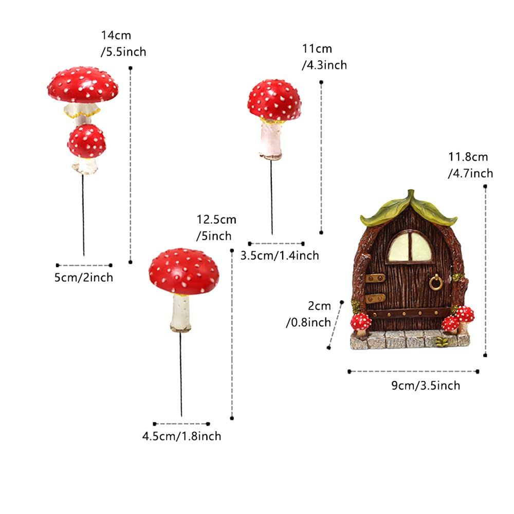 Outdoor Statues Fairy Garden Decoration,Outdoor Art Yard Garden Gnomes Tree Face Figurine Indoor Decoration Garden Statue — image 2