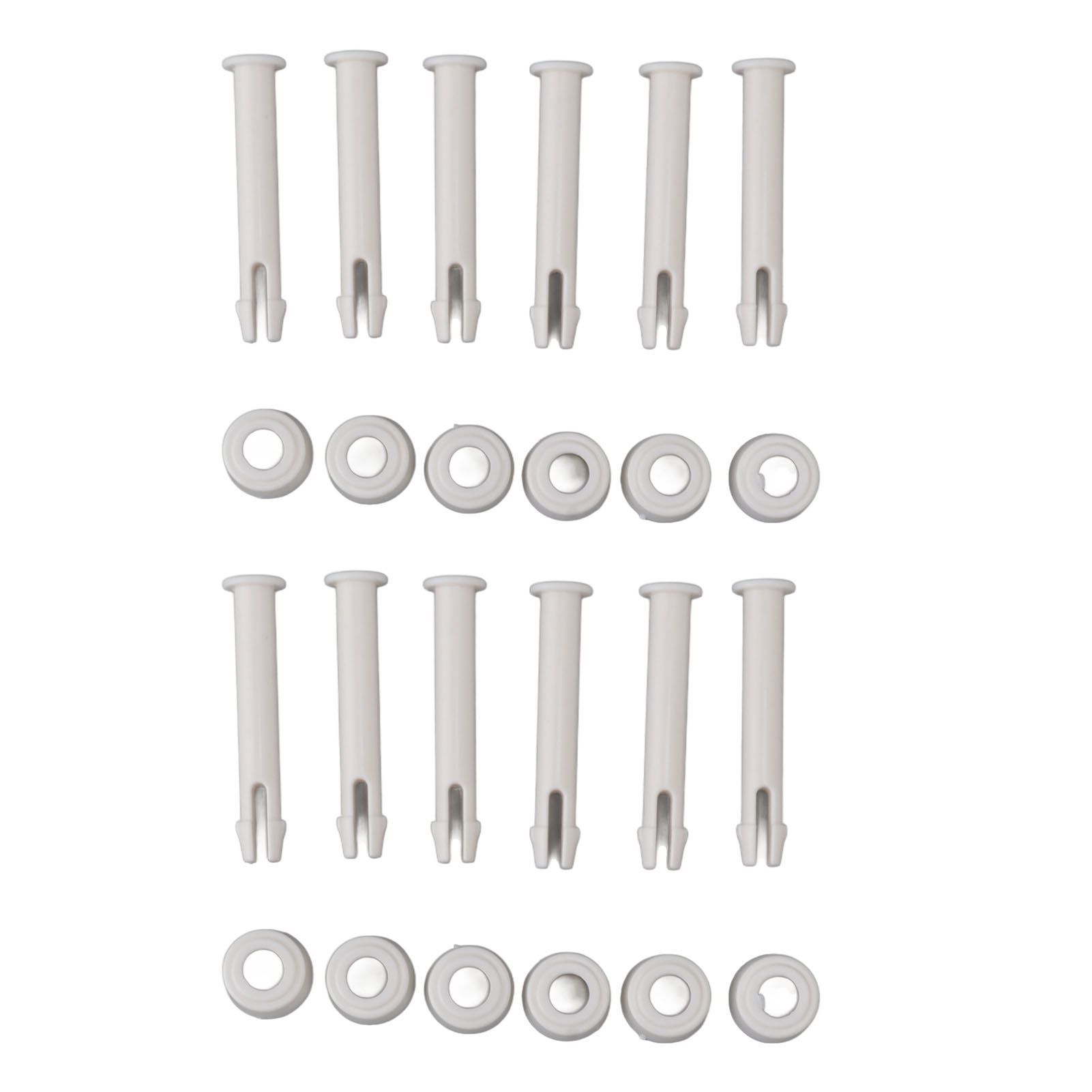 12 Pack Bracket Swimming Pool Fitting Kit Joint Nail Bolt Pin PVC Practical Joint Pin for INTEX 28270 28272 6cm/2.4in