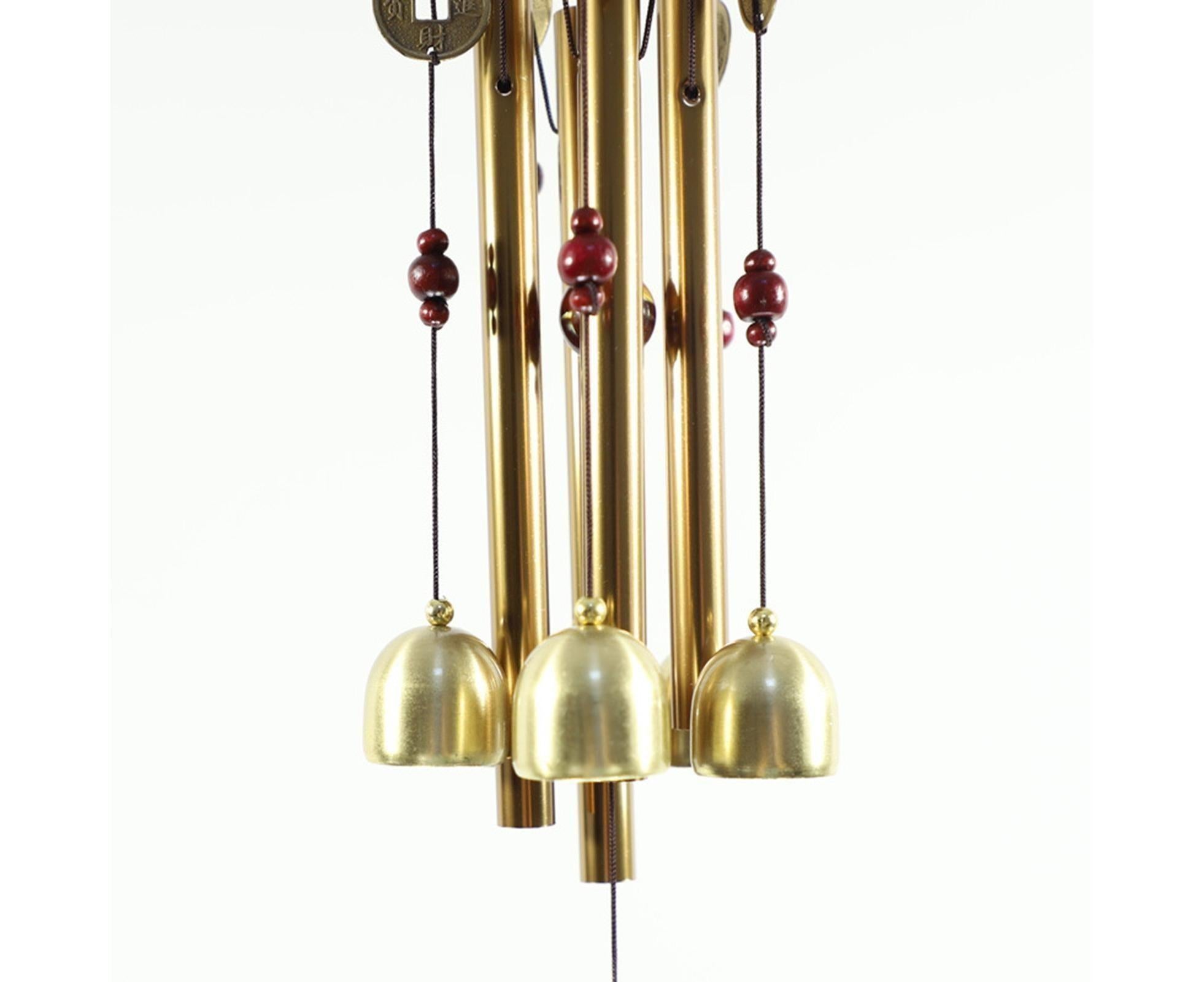 Wonderful Music Wind Chime with Copper Cash Anti-oxidation Metal Windchimes Bell for Garden- S — image 5