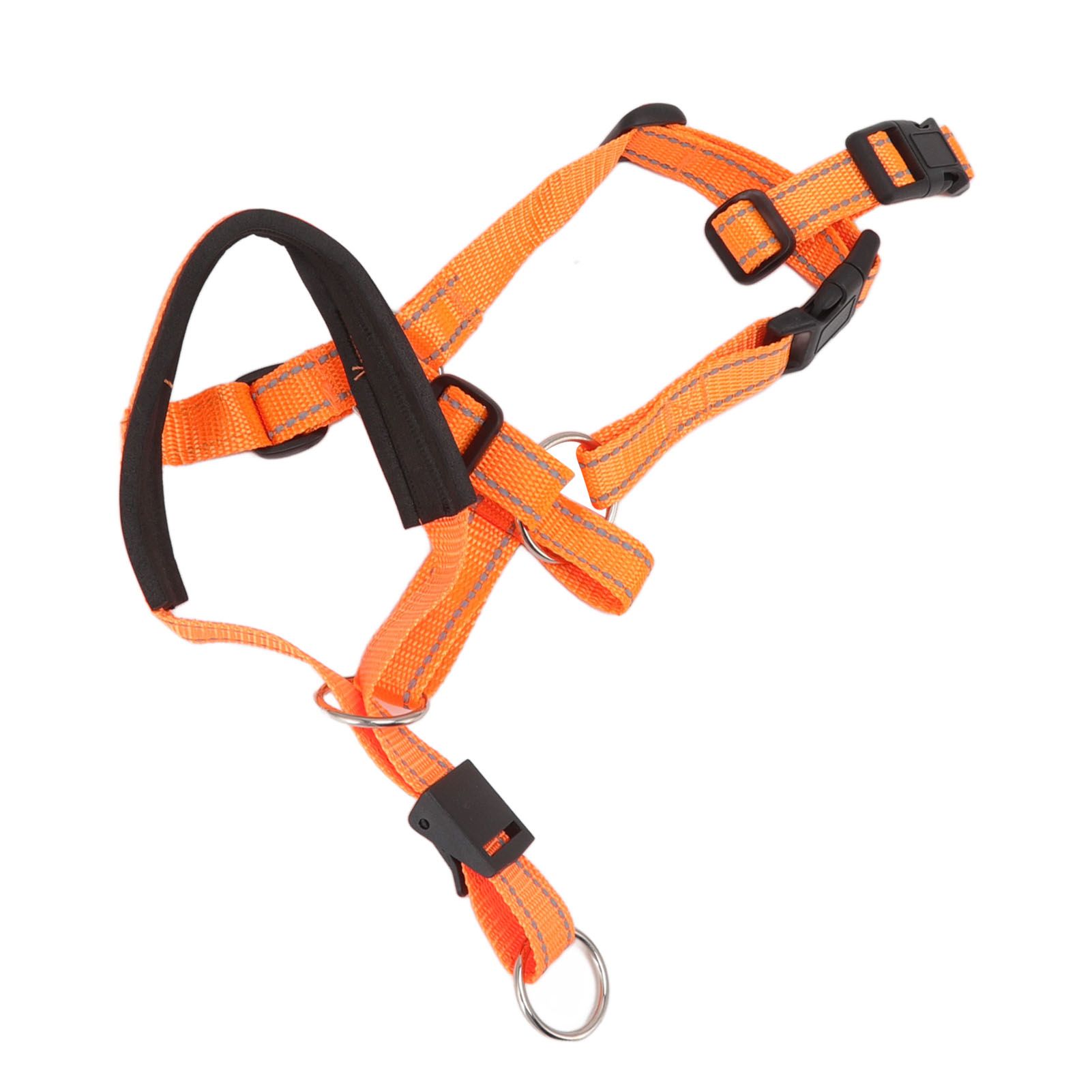 Dog Head Collar Breathable Dog Head Harness Dog Mouth Cover with Adjustable Strap for Outdoor Orange XL โ image 3